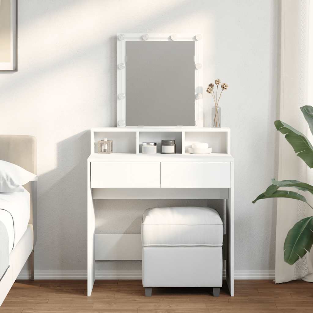 Dressing Table With Led 80X41X144.5 Cm